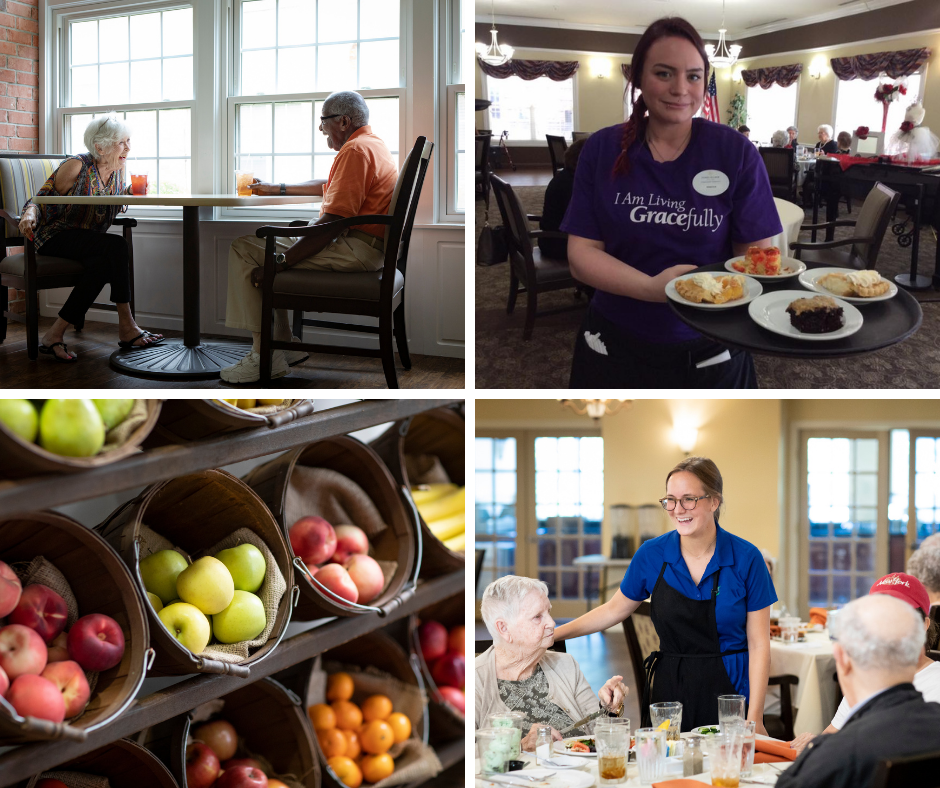 The Graceful Dining Difference Collage