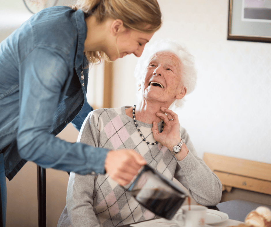 caretaker and resident