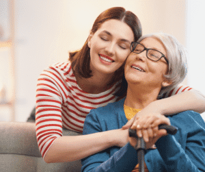 12-6-23 - Grace Management Senior mother and adult daughter