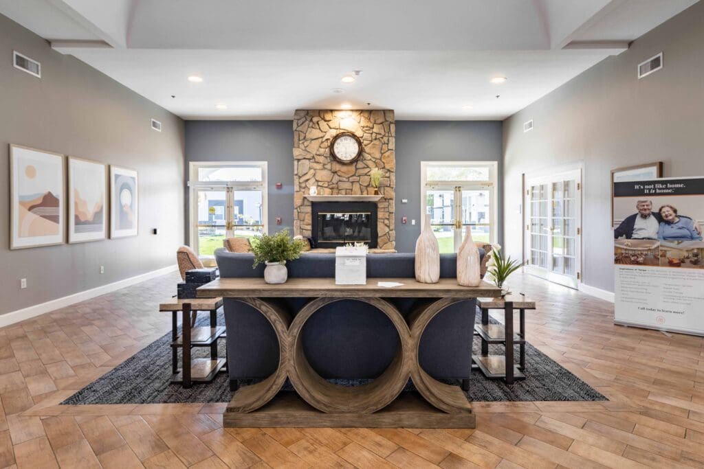Interior photograph of the Inspirations of Tempe entryway.