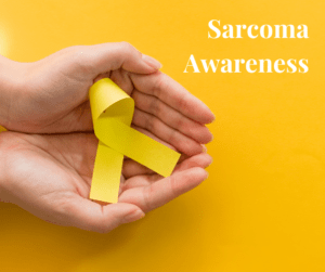Yellow Sarcamoa Awareness Ribbon